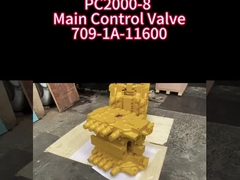 PC2000-8 코마쓰 발굴기용 주 제어 밸브 709-1A-11600 709-1A-11100