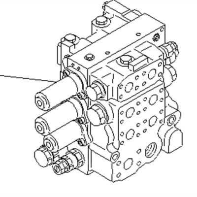 KOMATSU D65E D85E D85 수압 주 제어 밸브 723-63-12101